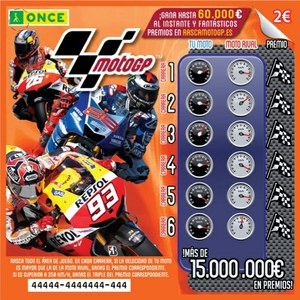 Imagen del nuevo 'rasca' dedicado a Moto GP