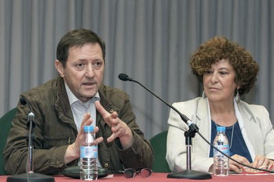 Martínez Pisón en el Club de lectura ONCE