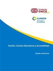 Portada Estudio sobre Familias y centros educativos