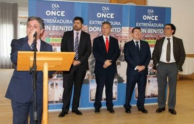 El presidente del Consejo Territorial presenta el acto central del Día de la ONCE en Extremadura 