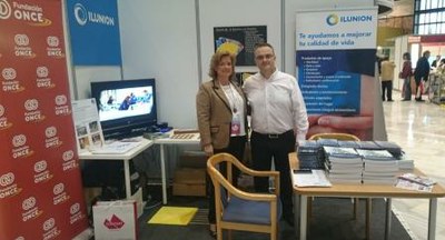 Stand de Fundación ONCE e ILUNION en la Smart Human City