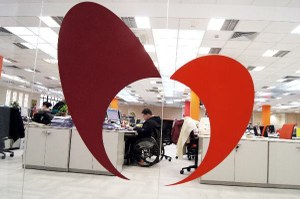 Aspecto de la redacción de Servimedia