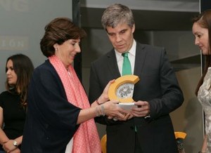 Sainz de Marles recoge el galardón