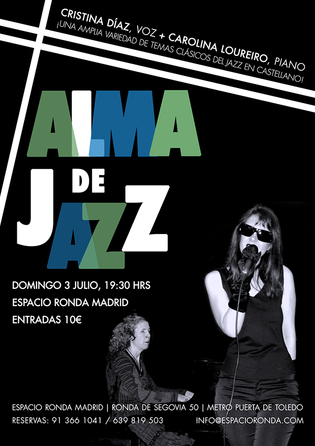 Cartel concierto de Alma de Jazz