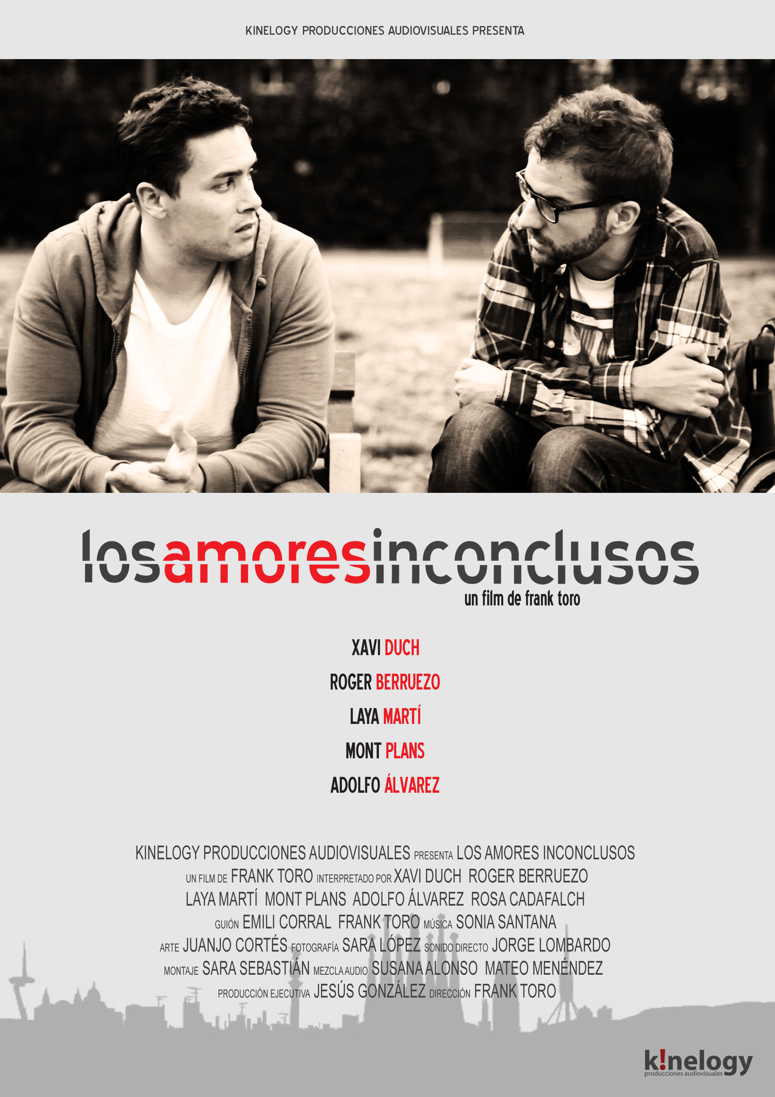 Cartel "Los amores inconclusos"