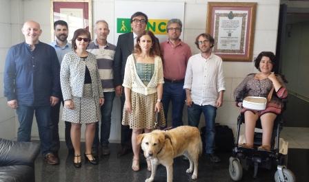 El Jurado de los premios baleares, con la presidenta del Consejo Territorial, Mª Carmen Soler, en el centro