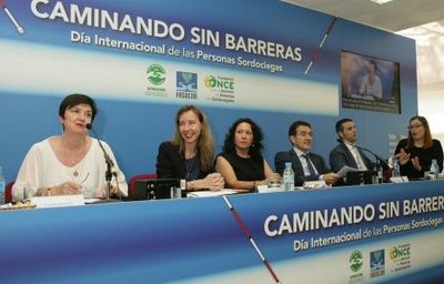 Intervención de la presidenta de APASCIDE, Dolores Romero