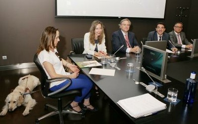 Mesa presidencial del Patronato de la FOPG