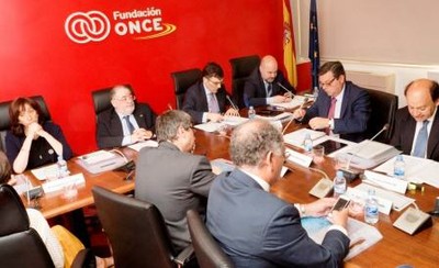 Vista panorámica de la reunión del Patronato de Fundación ONCE