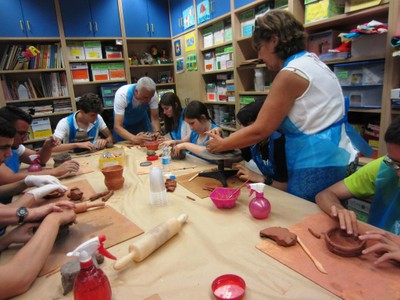 Vista general del taller de modelado