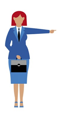 Trabajadora de Ilunion. Dibujo
