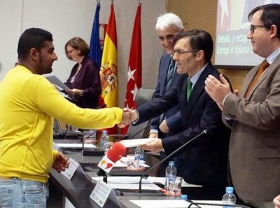 Entrega de becas curso 2015-16