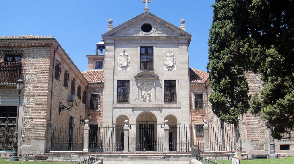 Fachada del Monasterio de La Encarnación en Madrid