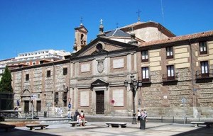 Fachada del Monasterio de Las Descalzas Reales en Madrid