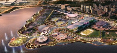 Imagen virtual de la Ciudad Olímpica y Paralímpica de Río
