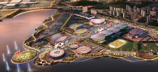 Imagen virtual de la Ciudad Olímpica y Paralímpica de Río