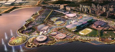 Imagen virtual de la Ciudad Olímpica y Paralímpica de Río