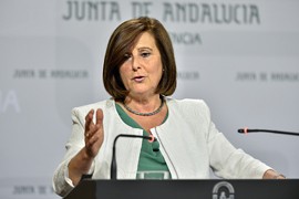La consejera Mª José Sánchez