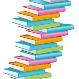 Dibujo de Pila de libros