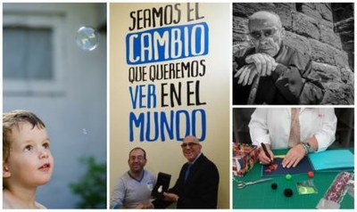 Montaje con varias de las fotos participantes en "Virtuosos/as"