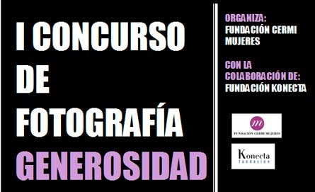 Cartel Concurso Fotografía Generosidad