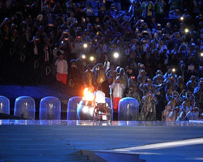 Encendido del pebetero paralímpico Rio 2016