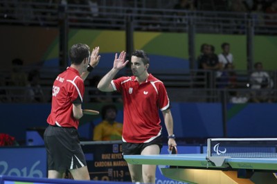 Ruiz y Carmona, durante la disputa del partido