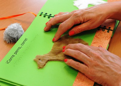 Cuento accesible para niños ciegos