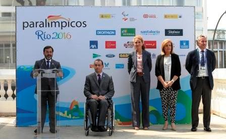Alberto Jofre valora en Río la actuación del equipo español, en presencia de los representantes oficiales de nuestro país