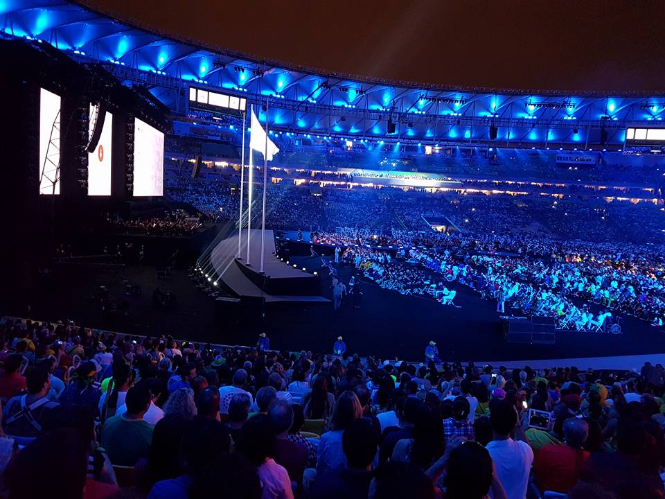 Imagen de la ceremonia de clausura