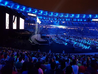 Imagen de la ceremonia de clausura