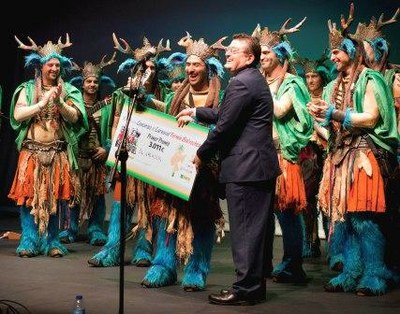 Entrga de premios en la última edición de los Prtemios Fermín Salvochea 