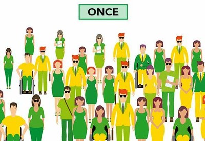 Pictograma representativo de trabajadores y trabajadoras ONCE 