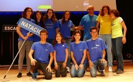 Homenajeados en la Gala de l'Esport