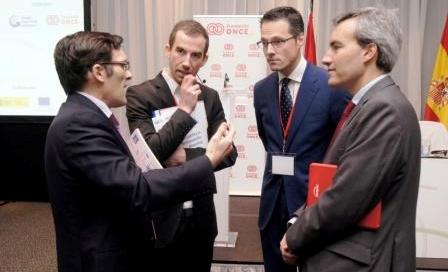 Reponsables de ONCE, su Fundación e Ilunión en un encuentro sobre Memorias de Sostenibilidad