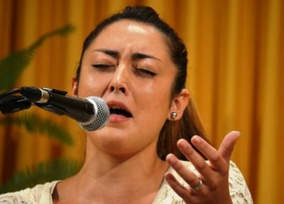 La cantaora Julia Garrido