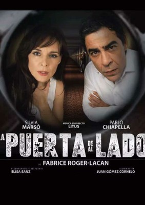 Cartel de "La puerta de al lado"