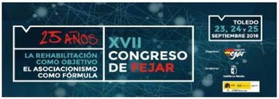 Cartel anunciador del XVII Congreso de FEJAR