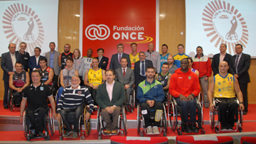 Foto de familia de la presentación de la Liga 2016/17