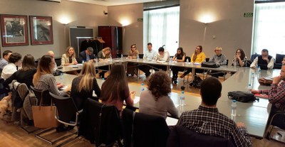 Los referentes jóvenes de todo el Estado, reunidos en el Consejo General junto a diversos consejeros
