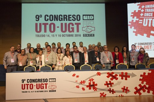 Nueva Ejecutiva de UTO-UGT al completo