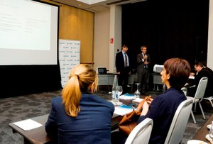 Un momento de las jornadas formativas en el ILUNION Pío XII