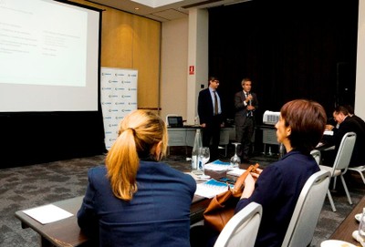 Un momento de las jornadas formativas en el ILUNION Pío XII