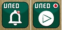 Logos de las nuevas apps de la UNED