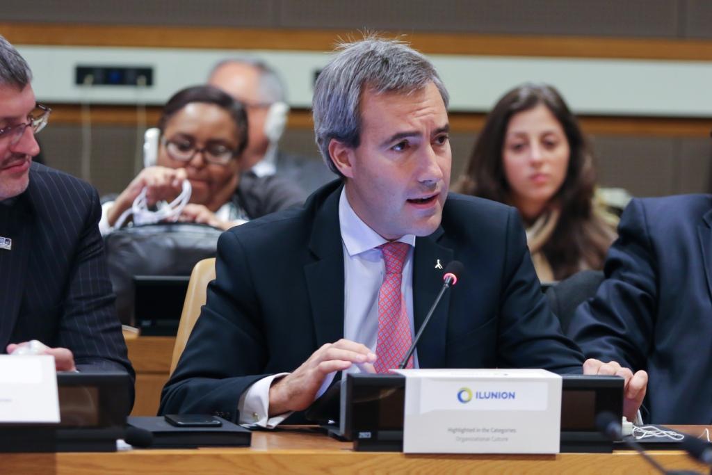 Intervención de Oñoro en la sede de la ONU