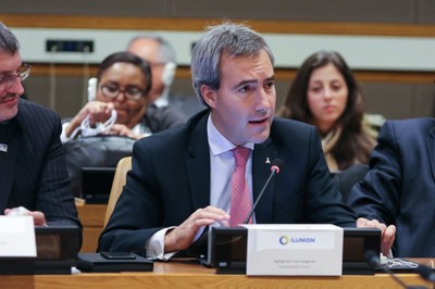 Intervención de Oñoro en la sede de la ONU