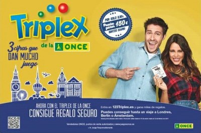 Cartel promocional del Triplex