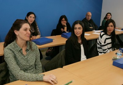 Participantes en el curso en la jornada de inauguración