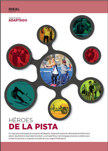 Portada de Héroes de la pista