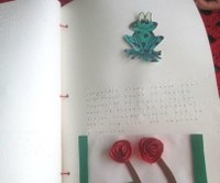 Un cuento en braille y en relieve